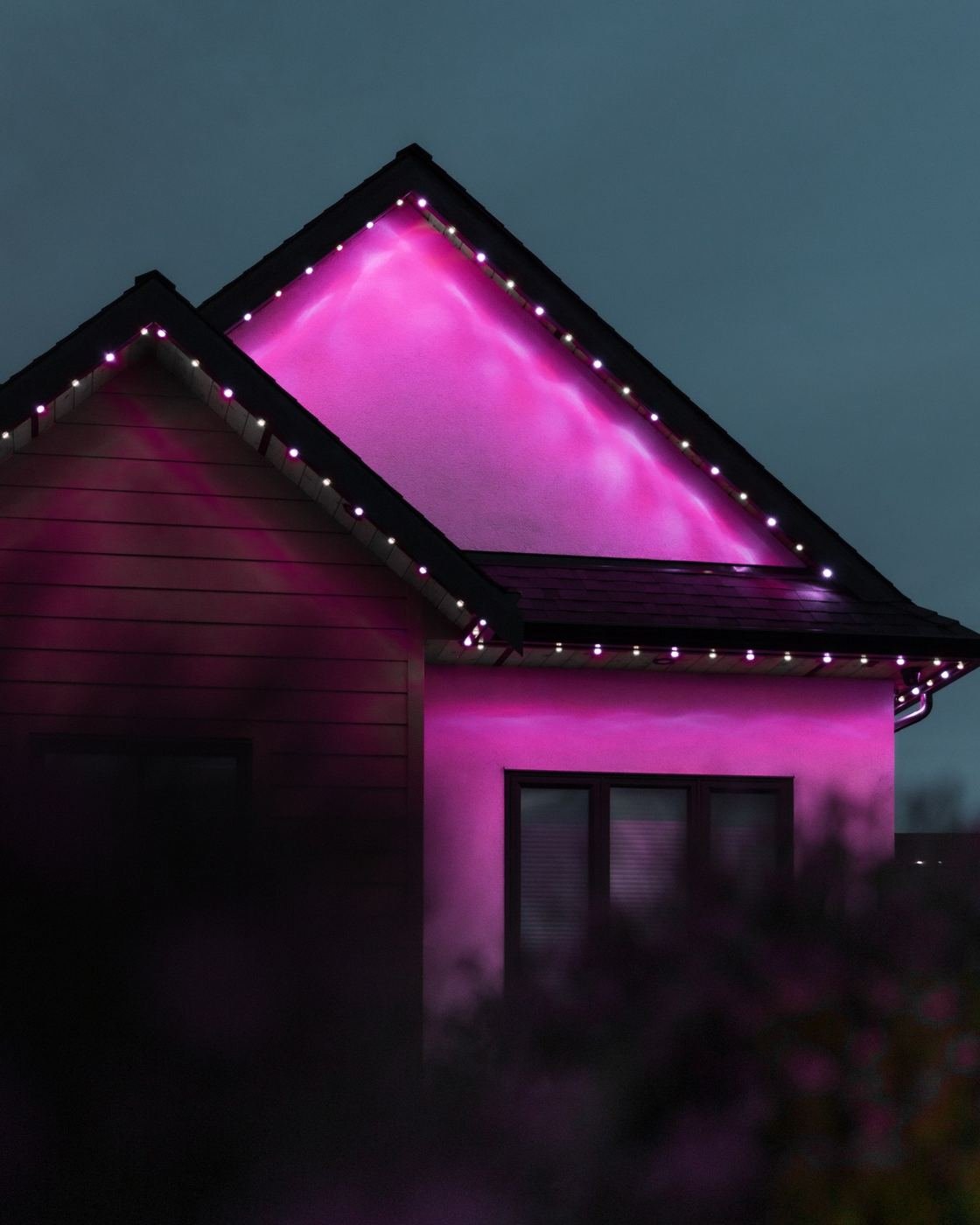 Holiday coloured lighting