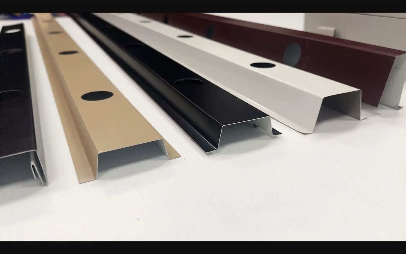 SilverStar colour-matched aluminum track